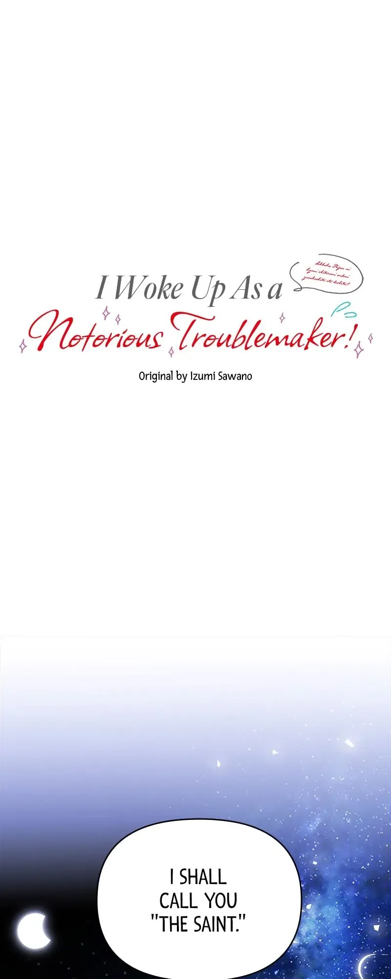 I Woke Up As a Notorious Troublemaker! Chapter 7 page 2