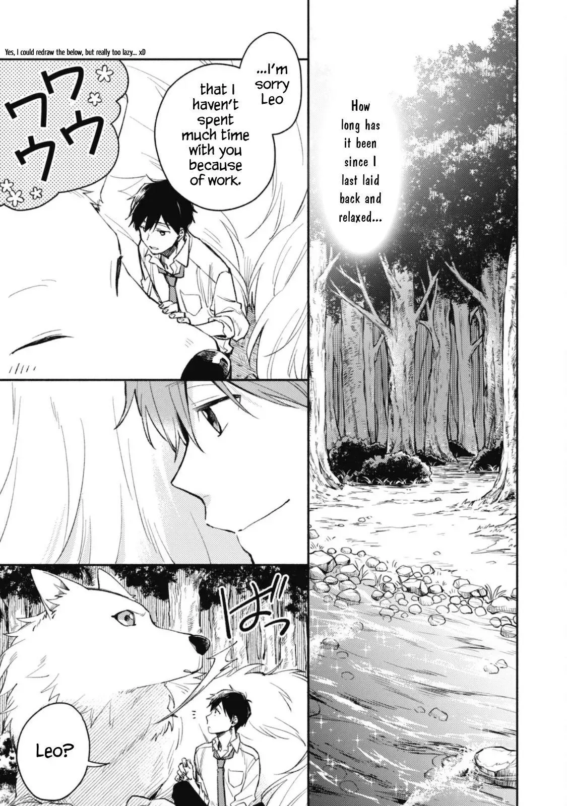 Isekai Tensei Shitara Aiken ga Saikyou ni Narimashita: Silver Fenrir to Ore ga Isekai Kurashi wo Hajimetara Chapter 1 page 18