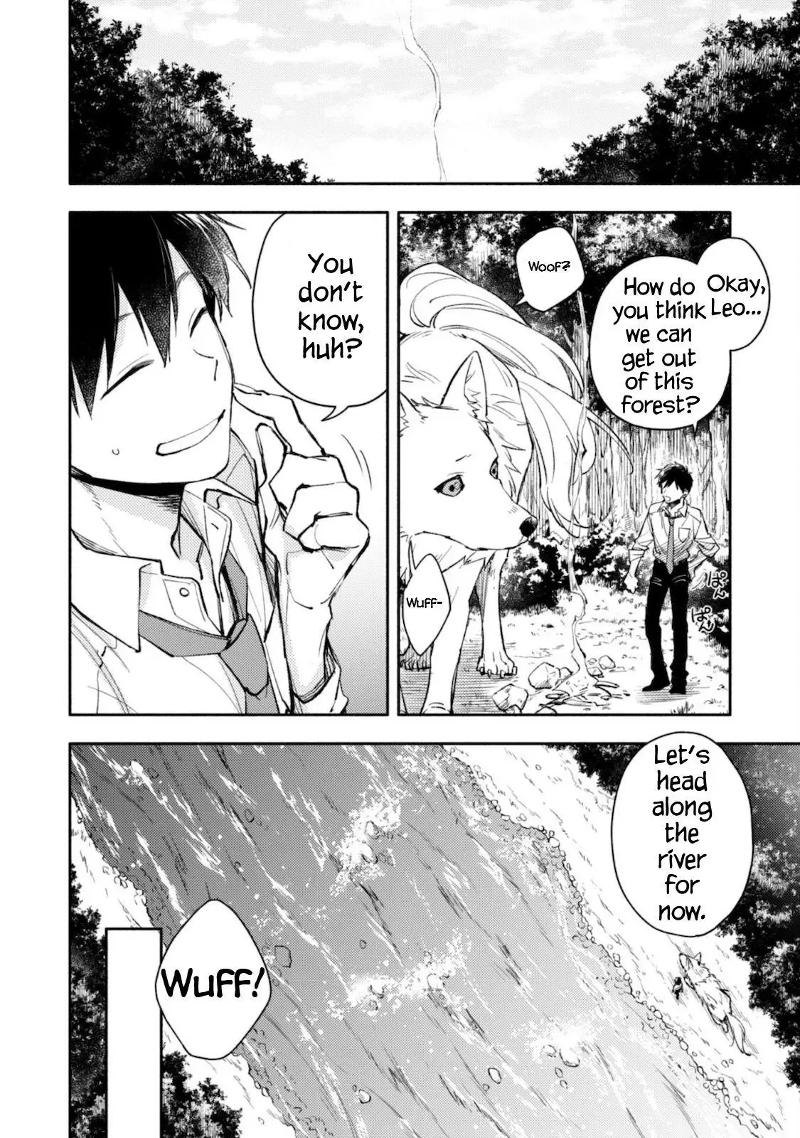 Isekai Tensei Shitara Aiken ga Saikyou ni Narimashita: Silver Fenrir to Ore ga Isekai Kurashi wo Hajimetara Chapter 1 page 23