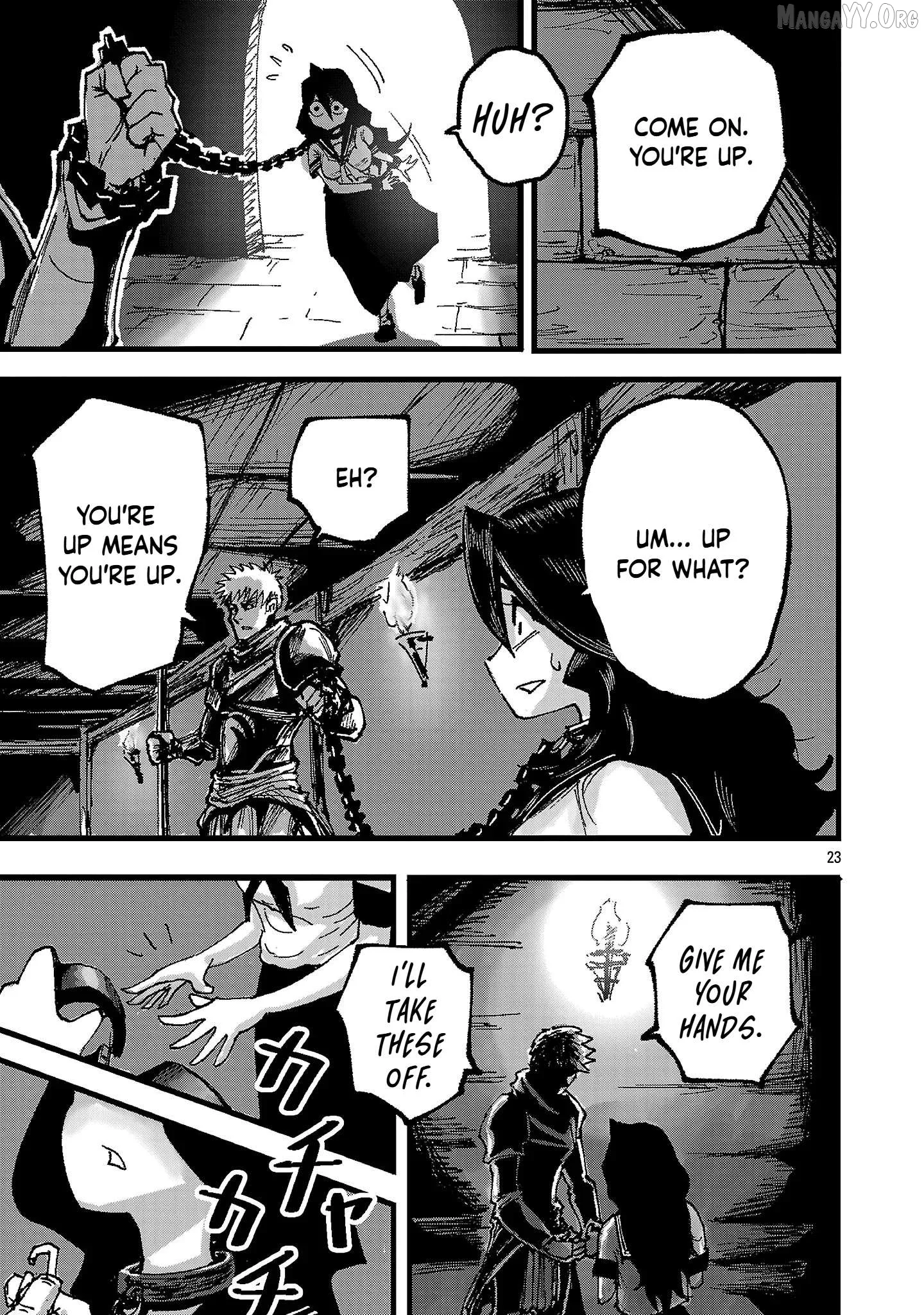 Shoujo wa Isekai de Chapter 1 page 23