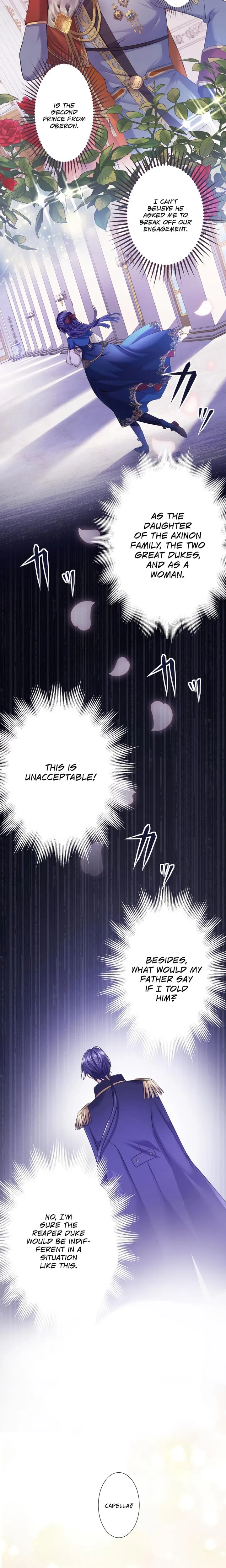 The Villainess Can’t Take Revenge on Her Reaper Father Chapter 1 page 6