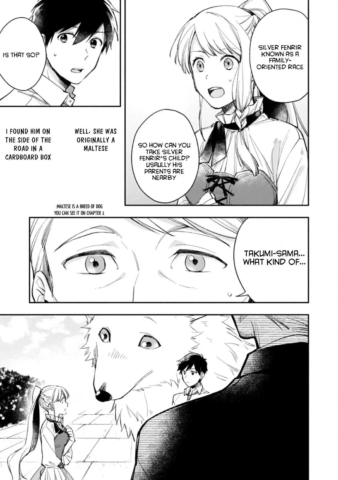 Isekai Tensei Shitara Aiken ga Saikyou ni Narimashita: Silver Fenrir to Ore ga Isekai Kurashi wo Hajimetara Chapter 3 page 5