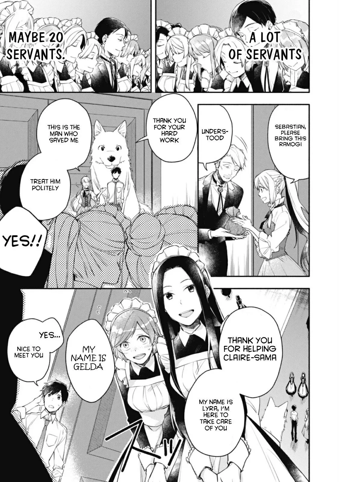 Isekai Tensei Shitara Aiken ga Saikyou ni Narimashita: Silver Fenrir to Ore ga Isekai Kurashi wo Hajimetara Chapter 3 page 9