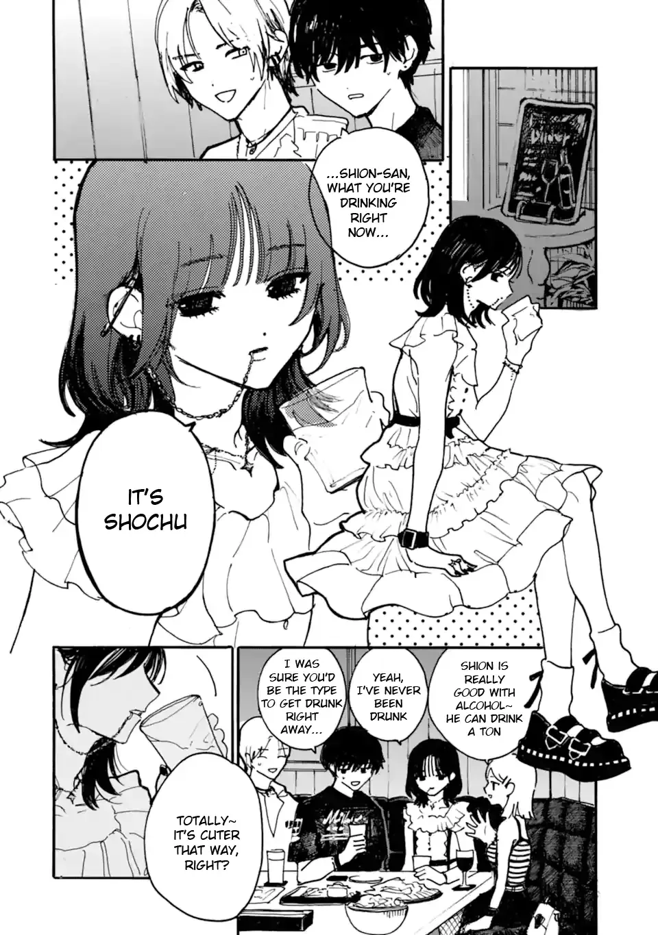 Joso Danshi to Danso Joshi wa Oniai Kappuru Chapter 4 page 2