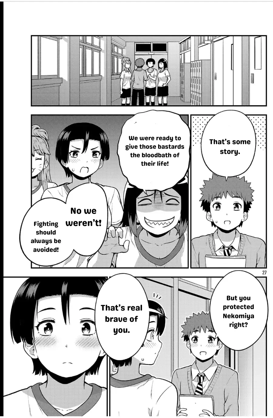 Yankee JK Kuzuhana-chan: Another Side of the Heroine Chapter 4 page 28