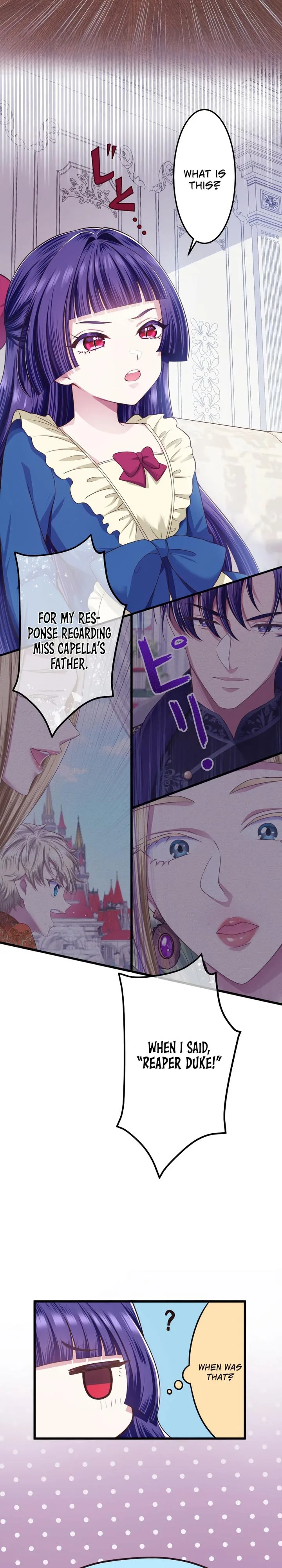 The Villainess Can’t Take Revenge on Her Reaper Father Chapter 4 page 3