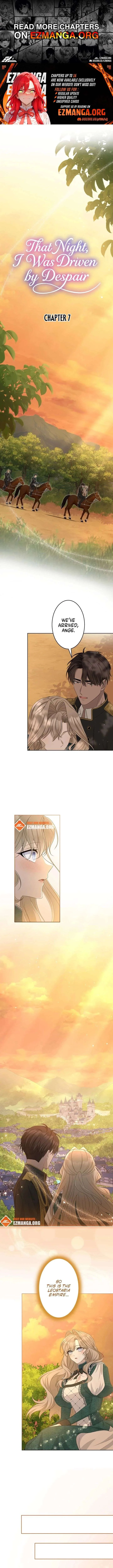 That Night, I Was Driven by Despair Chapter 7 page 1