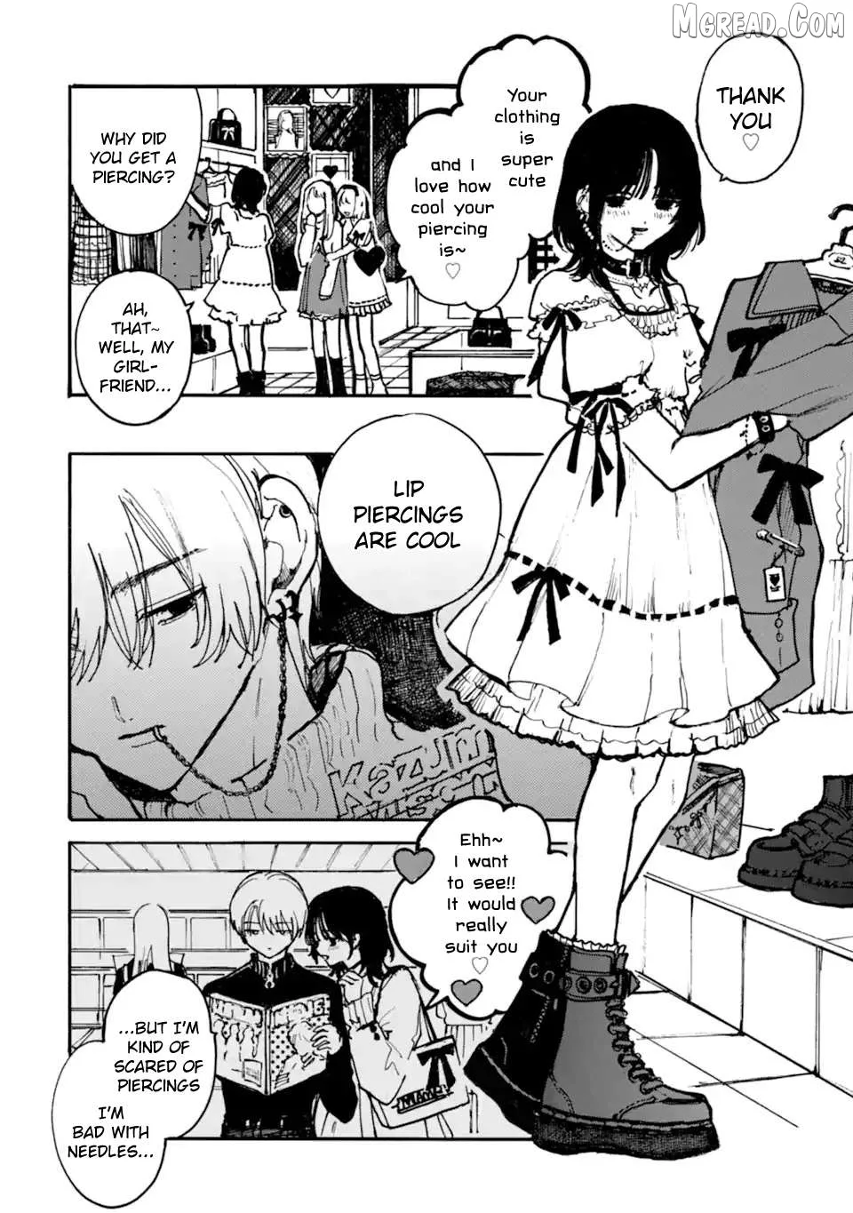 Joso Danshi to Danso Joshi wa Oniai Kappuru Chapter 8 page 2