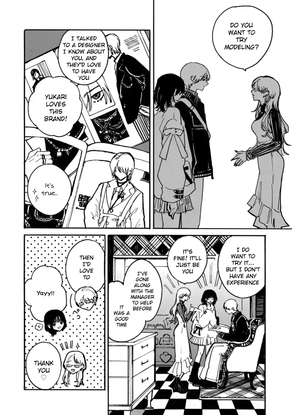 Joso Danshi to Danso Joshi wa Oniai Kappuru Chapter 9 page 6