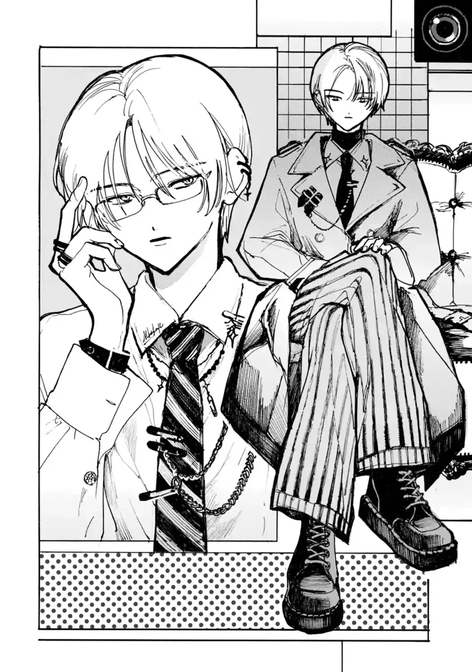 Joso Danshi to Danso Joshi wa Oniai Kappuru Chapter 9 page 14