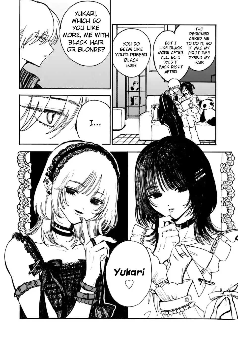 Joso Danshi to Danso Joshi wa Oniai Kappuru Chapter 10 page 2