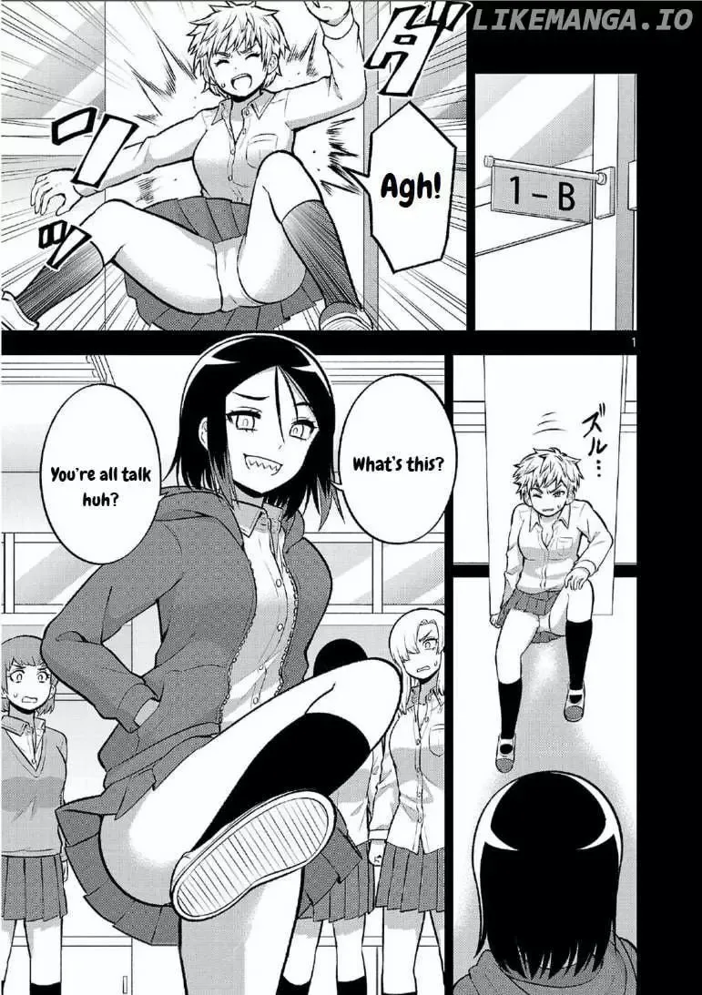 Yankee JK Kuzuhana-chan: Another Side of the Heroine Chapter 10 page 1