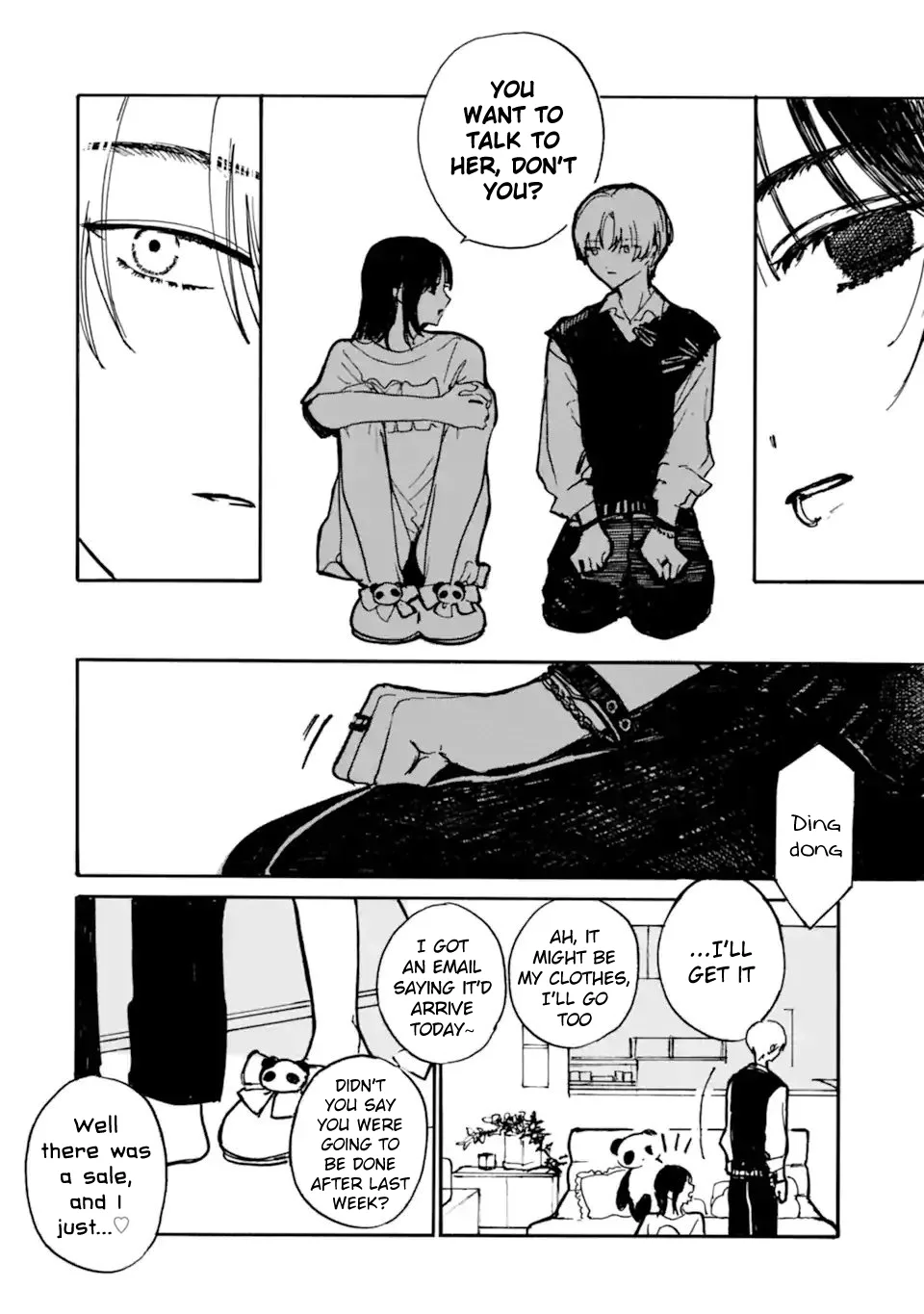 Joso Danshi to Danso Joshi wa Oniai Kappuru Chapter 11 page 4