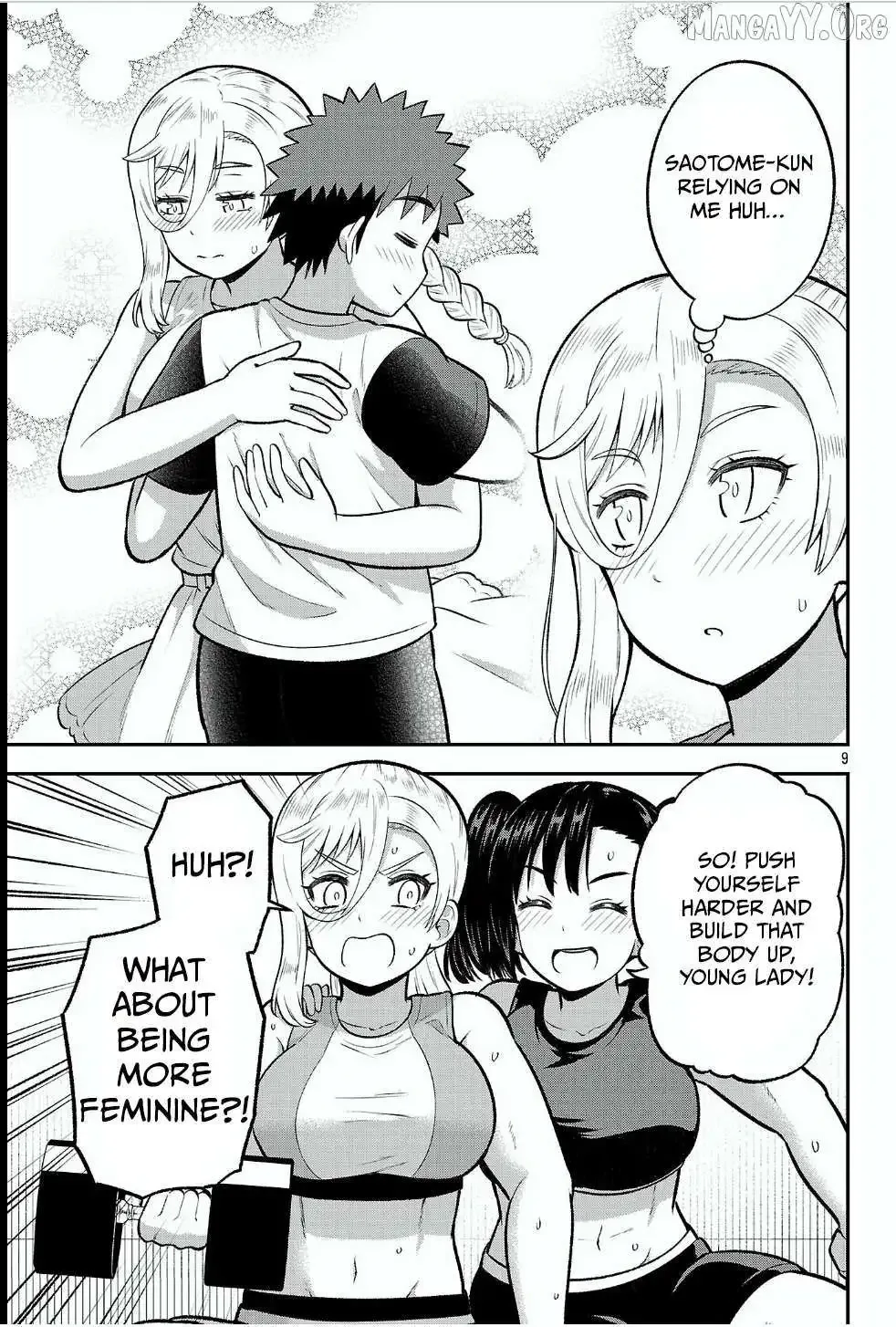Yankee JK Kuzuhana-chan: Another Side of the Heroine Chapter 14 page 9