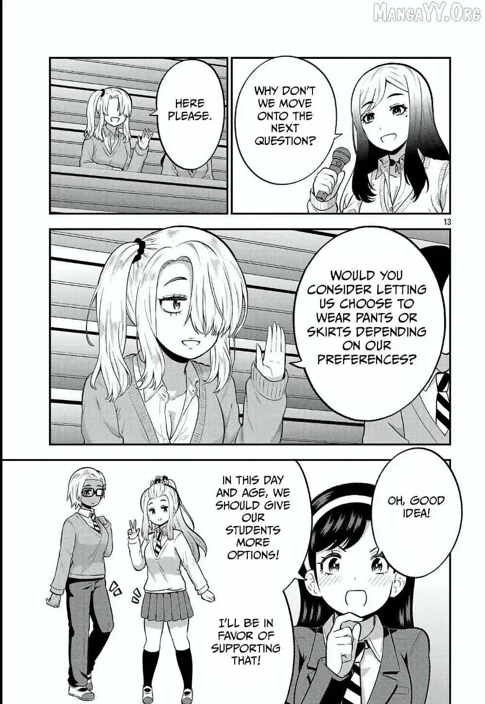 Yankee JK Kuzuhana-chan: Another Side of the Heroine Chapter 15 page 13
