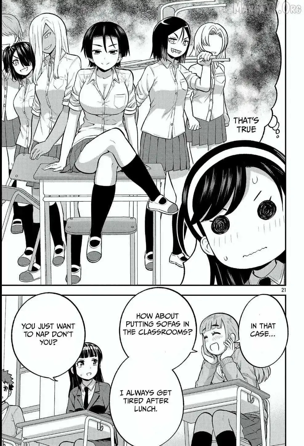 Yankee JK Kuzuhana-chan: Another Side of the Heroine Chapter 15 page 21