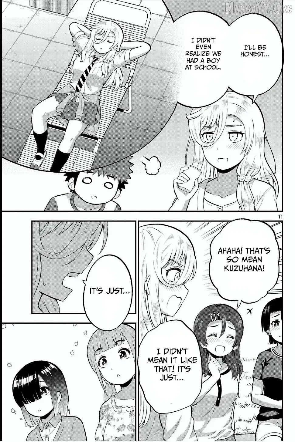 Yankee JK Kuzuhana-chan: Another Side of the Heroine Chapter 18 page 11