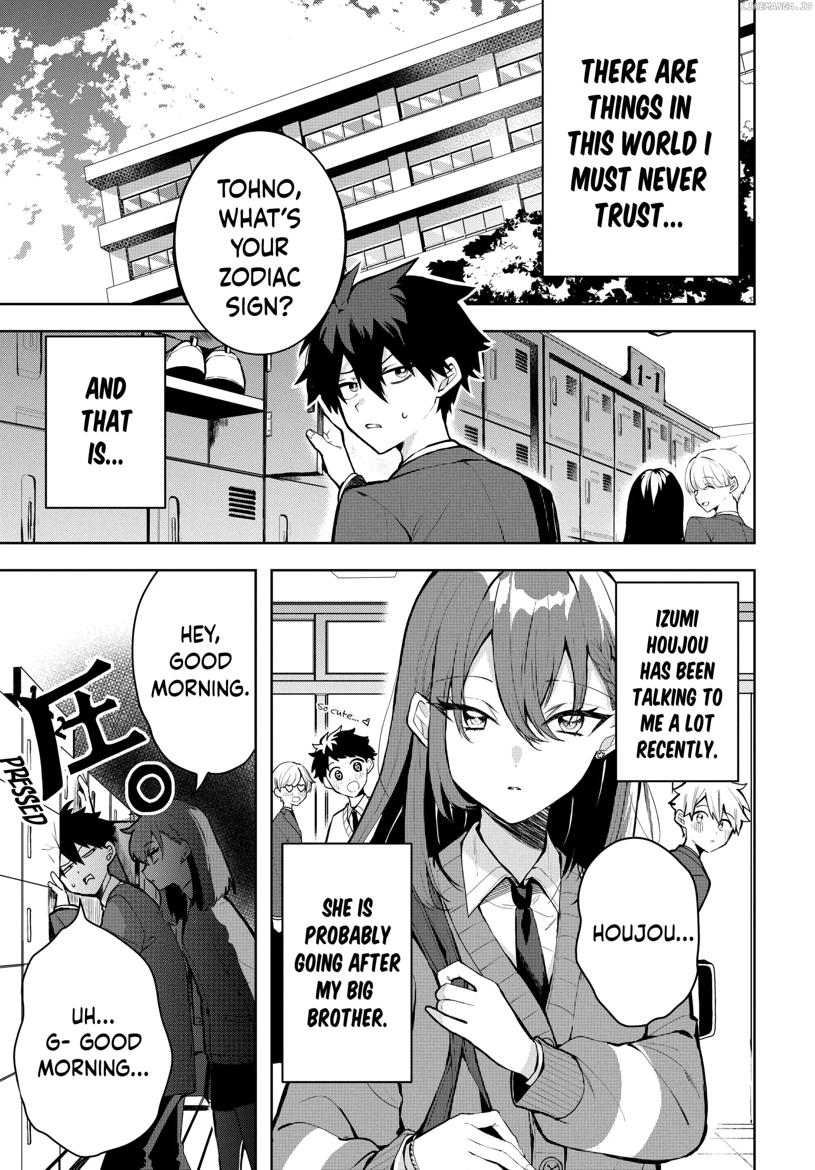 Osoraku Kanojo Oreno Anikiwo Neratteru Chapter 1.5 page 1
