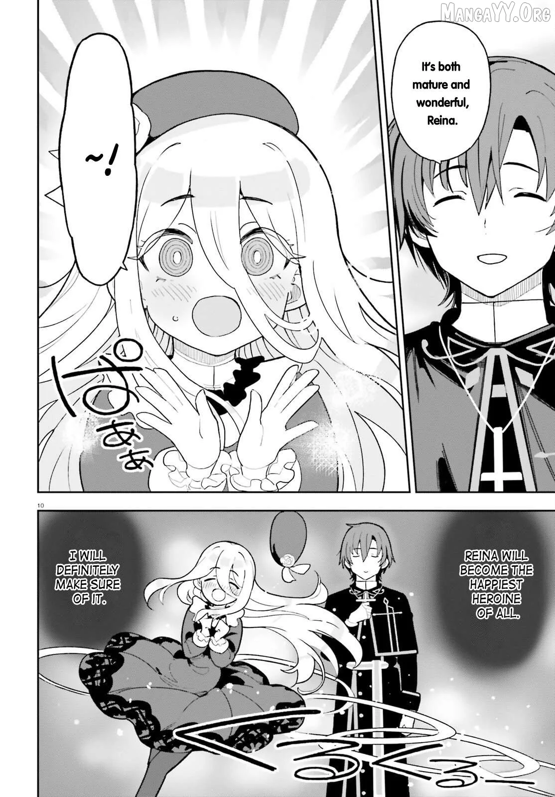 Mob Shisai Dakedo, Kono Sekai ga Otome Game dato Kizuita node Heroine wo Ikusei Shimasu Chapter 4 page 10
