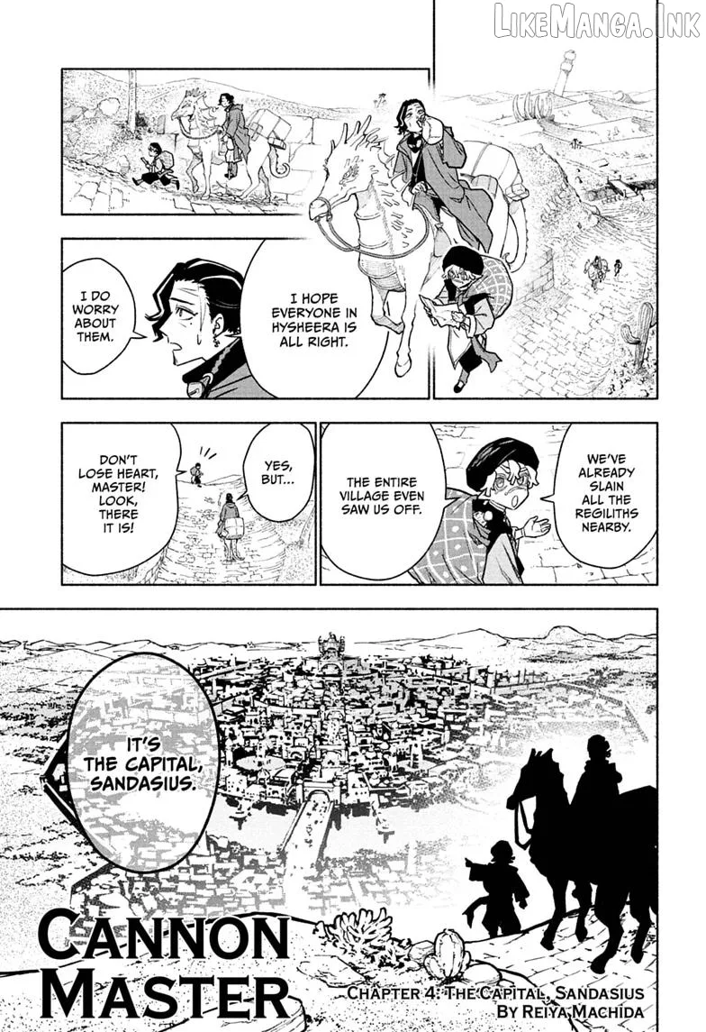 Cannon Master Chapter 4 page 1