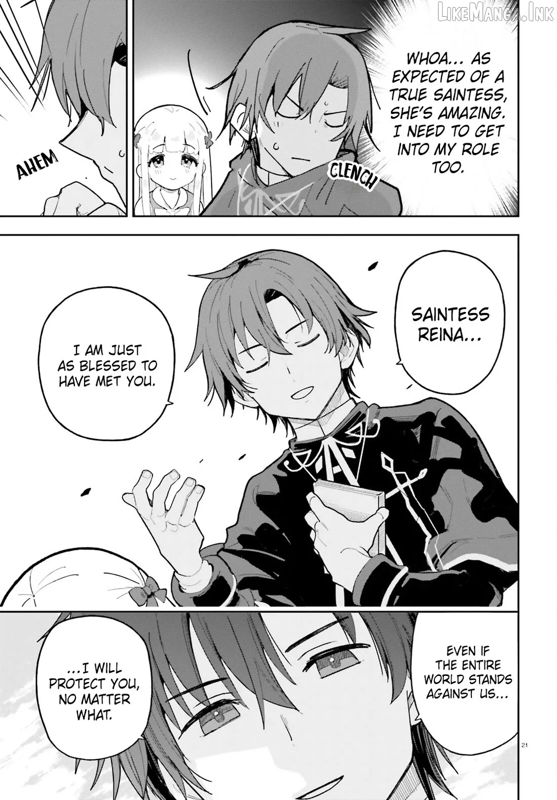 Mob Shisai Dakedo, Kono Sekai ga Otome Game dato Kizuita node Heroine wo Ikusei Shimasu Chapter 11 page 22