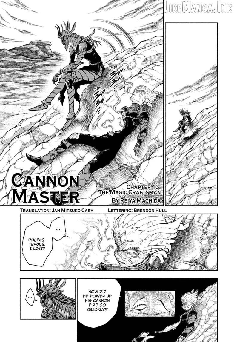 Cannon Master Chapter 13 page 1