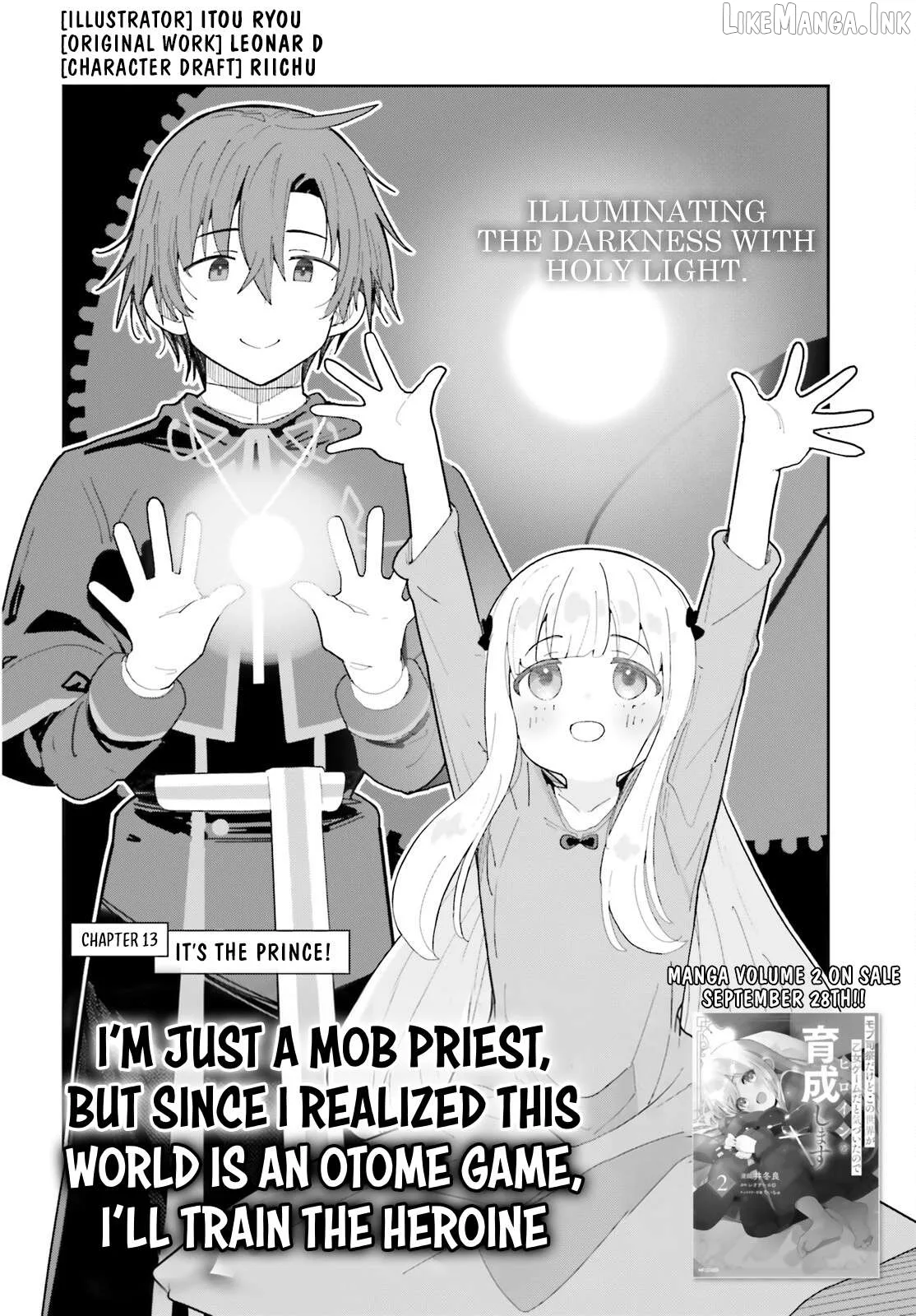 Mob Shisai Dakedo, Kono Sekai ga Otome Game dato Kizuita node Heroine wo Ikusei Shimasu Chapter 13 page 2