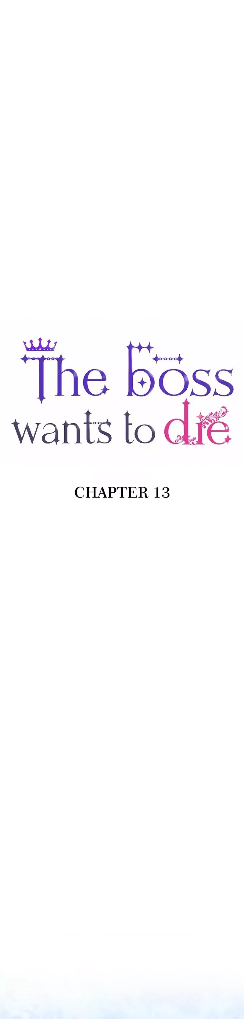 The Boss Wants to Die Chapter 13 page 6