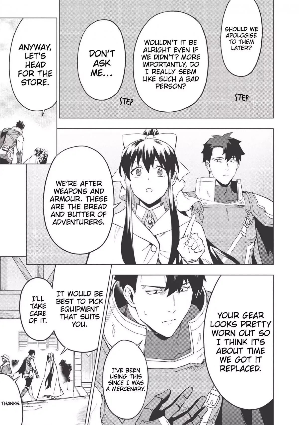 Kuitsume Youhei no Gensou Kitan Chapter 17.2 page 19