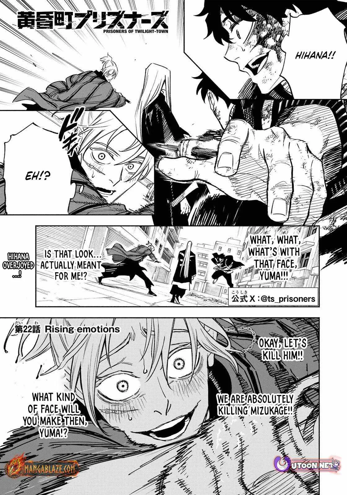 Tasogare-chou Prisoners Chapter 22 page 2