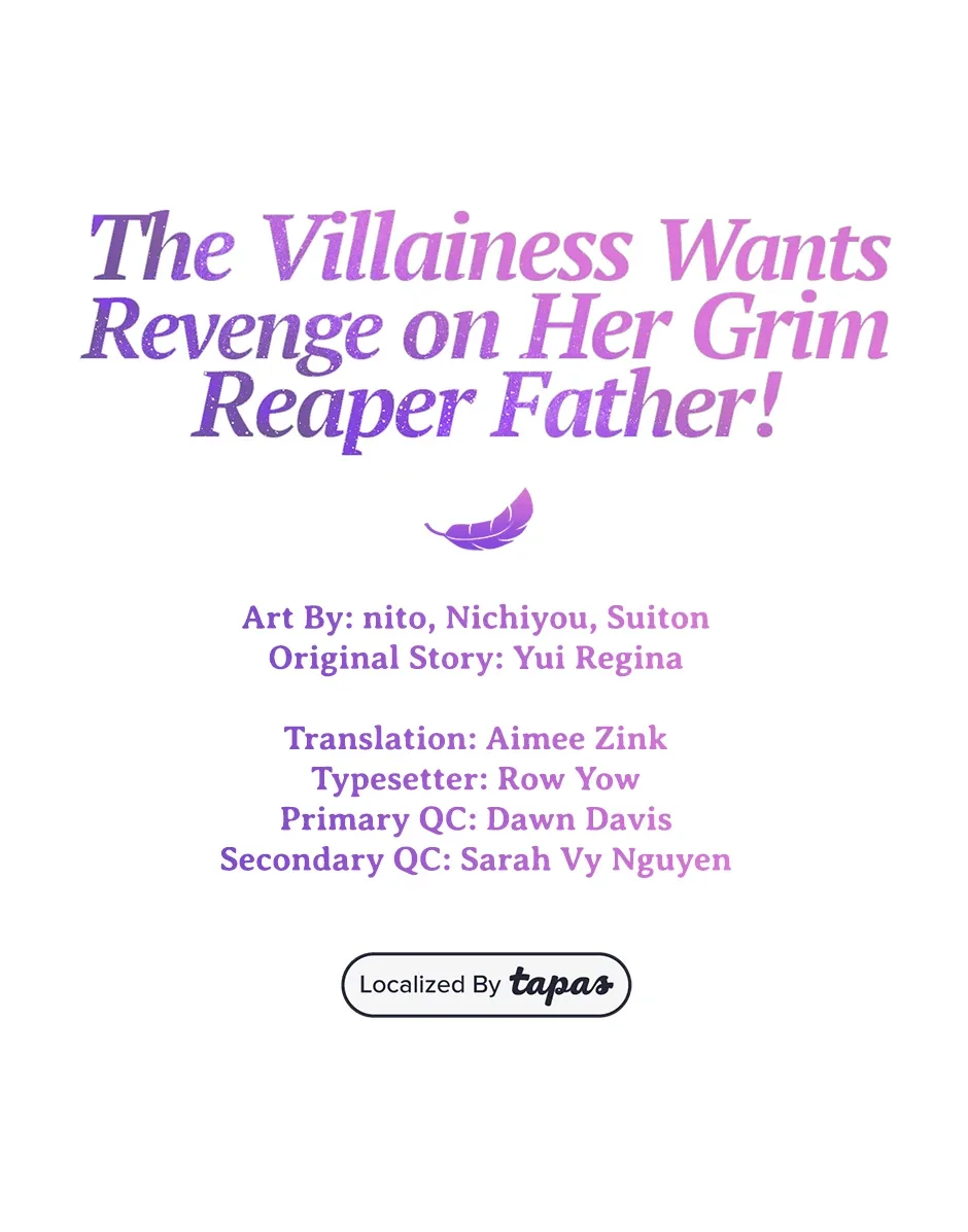 The Villainess Can’t Take Revenge on Her Reaper Father Chapter 25 page 2