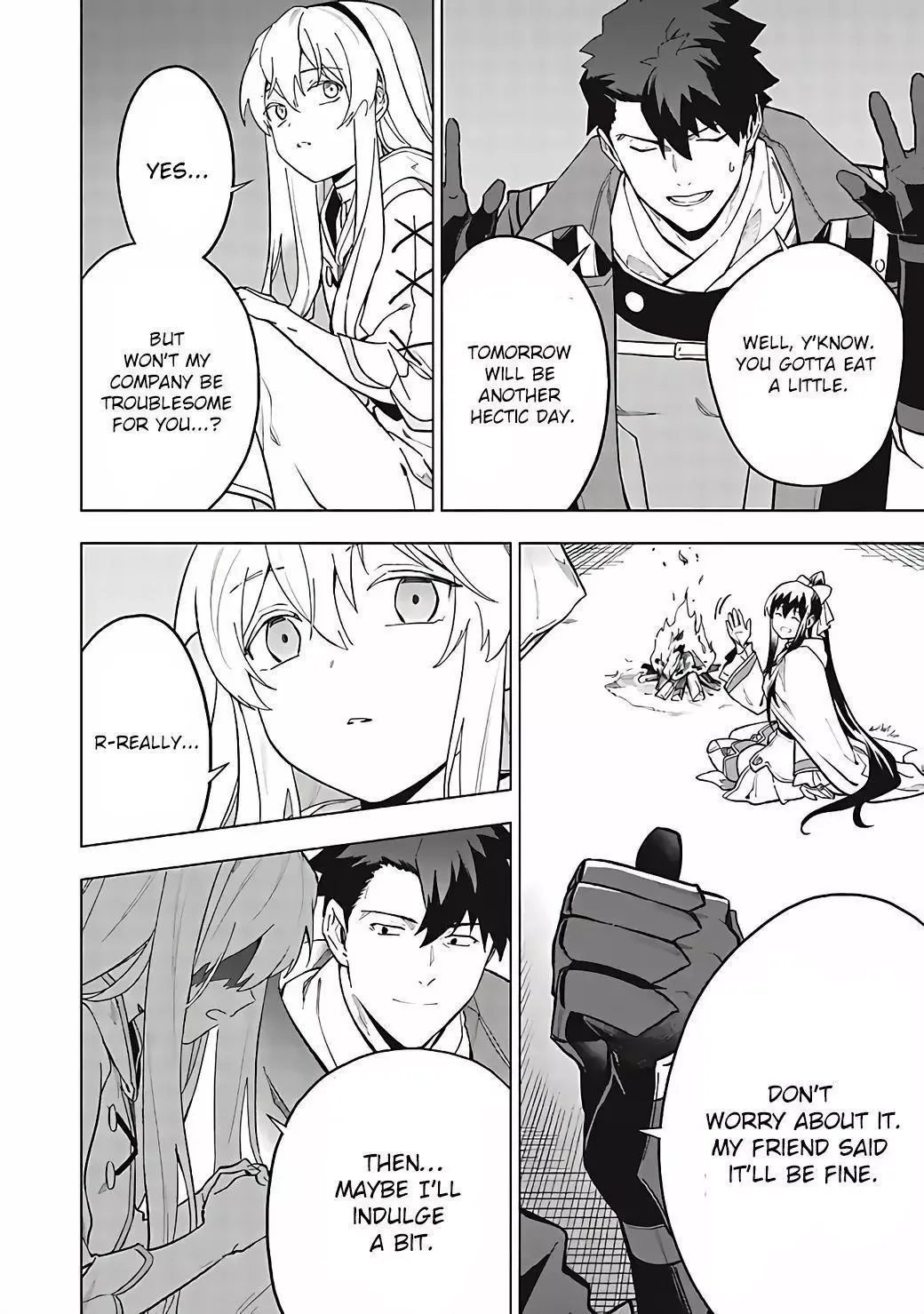 Kuitsume Youhei no Gensou Kitan Chapter 20.1 page 8