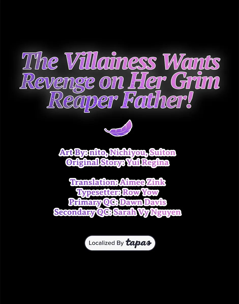 The Villainess Can’t Take Revenge on Her Reaper Father Chapter 29 page 2