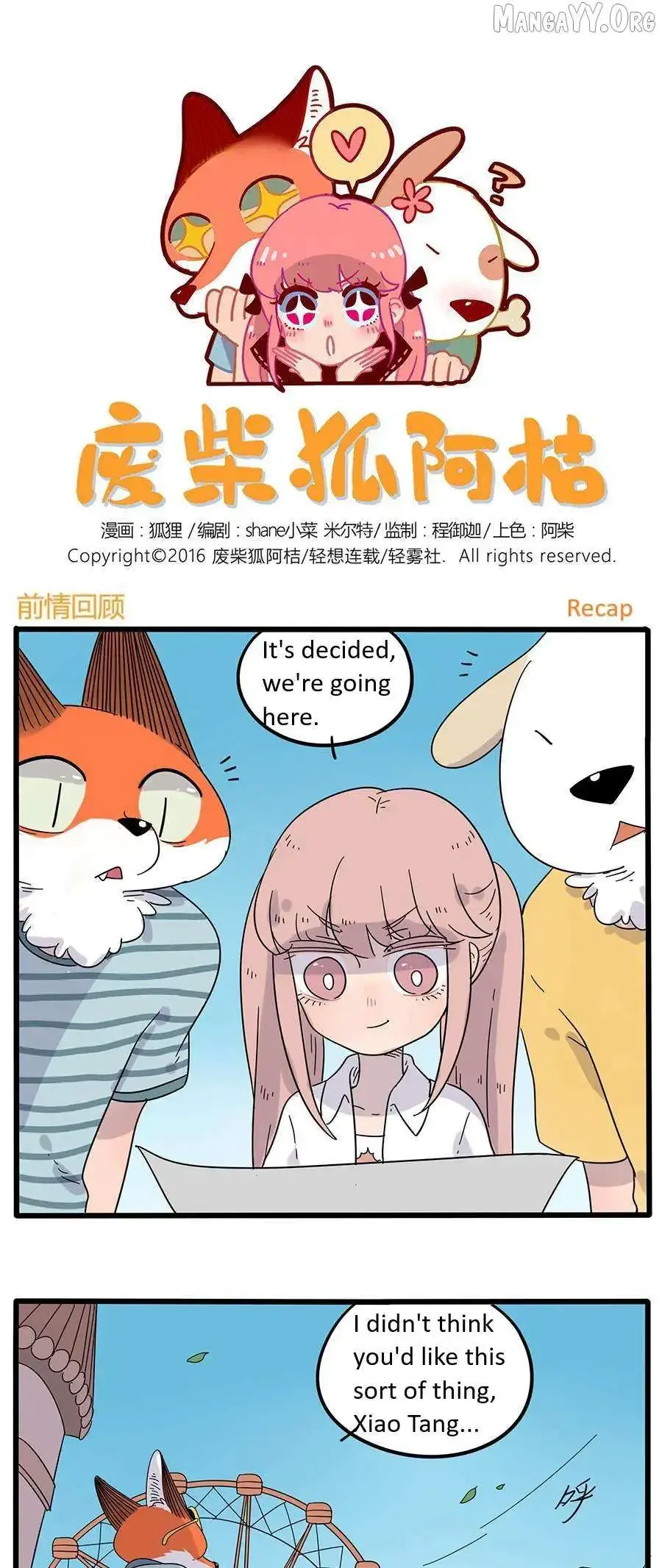 The Loser-fox Orange Chapter 28.2 page 1
