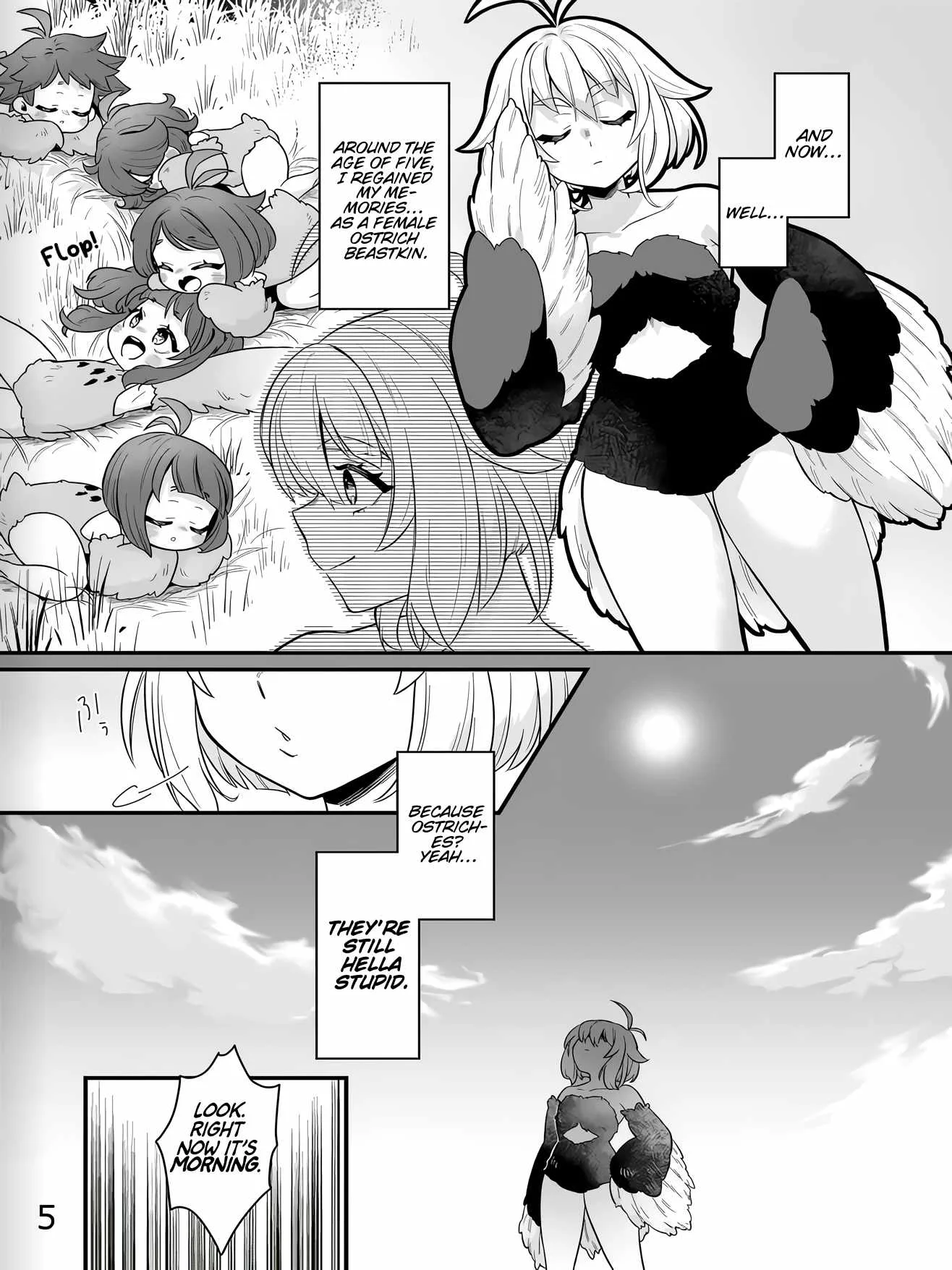 Dachoujuujin no wa Chamecha Musou Aho Kawaii Saikyou Shuzoku no Riidaa ni Narimashita Chapter 1 page 5