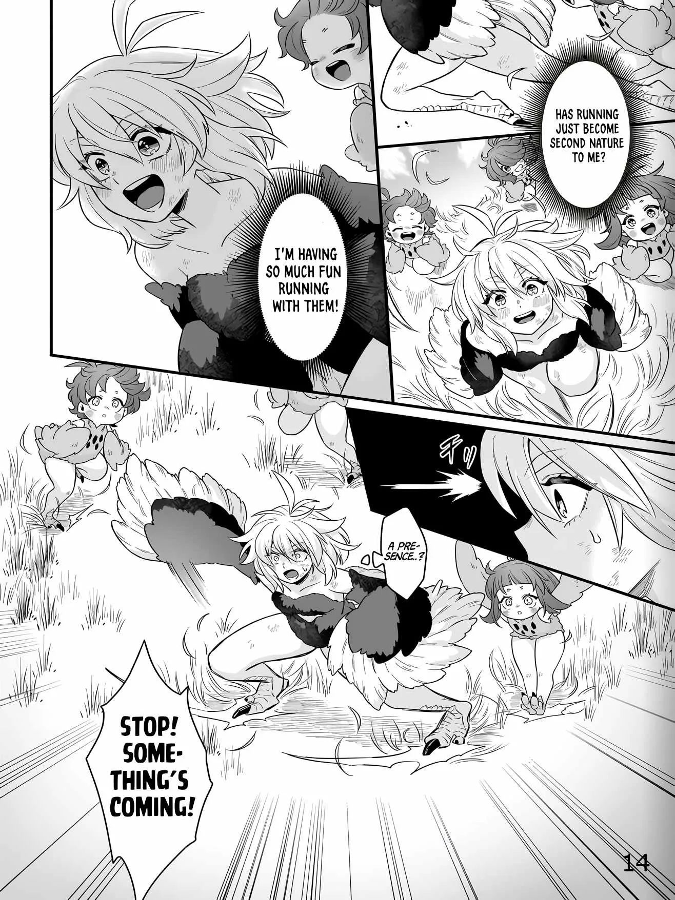 Dachoujuujin no wa Chamecha Musou Aho Kawaii Saikyou Shuzoku no Riidaa ni Narimashita Chapter 1 page 14