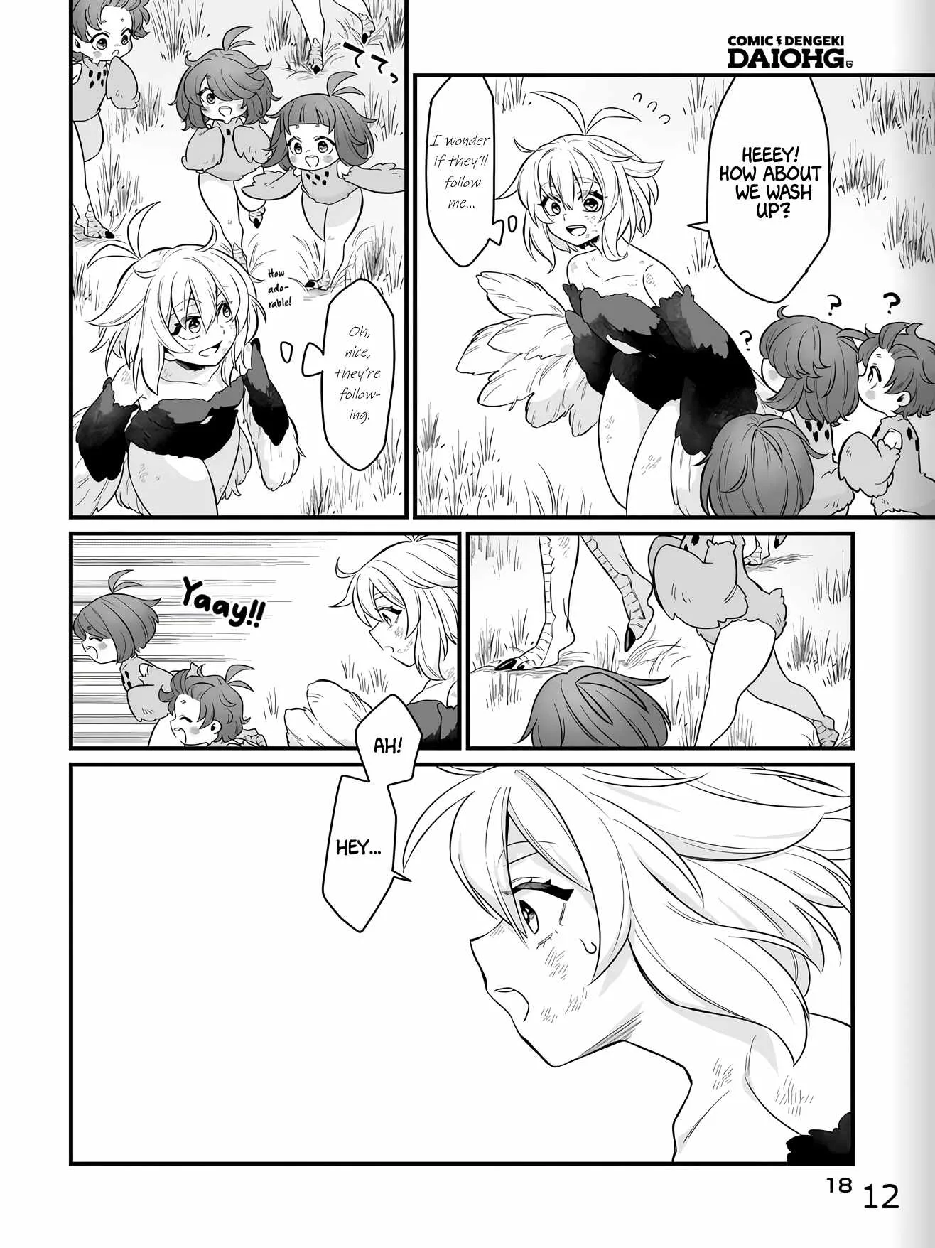 Dachoujuujin no wa Chamecha Musou Aho Kawaii Saikyou Shuzoku no Riidaa ni Narimashita Chapter 1 page 12
