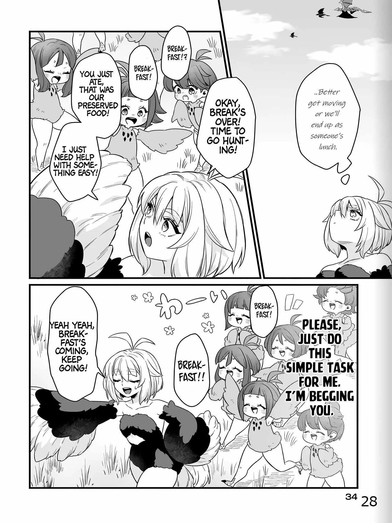 Dachoujuujin no wa Chamecha Musou Aho Kawaii Saikyou Shuzoku no Riidaa ni Narimashita Chapter 1 page 28