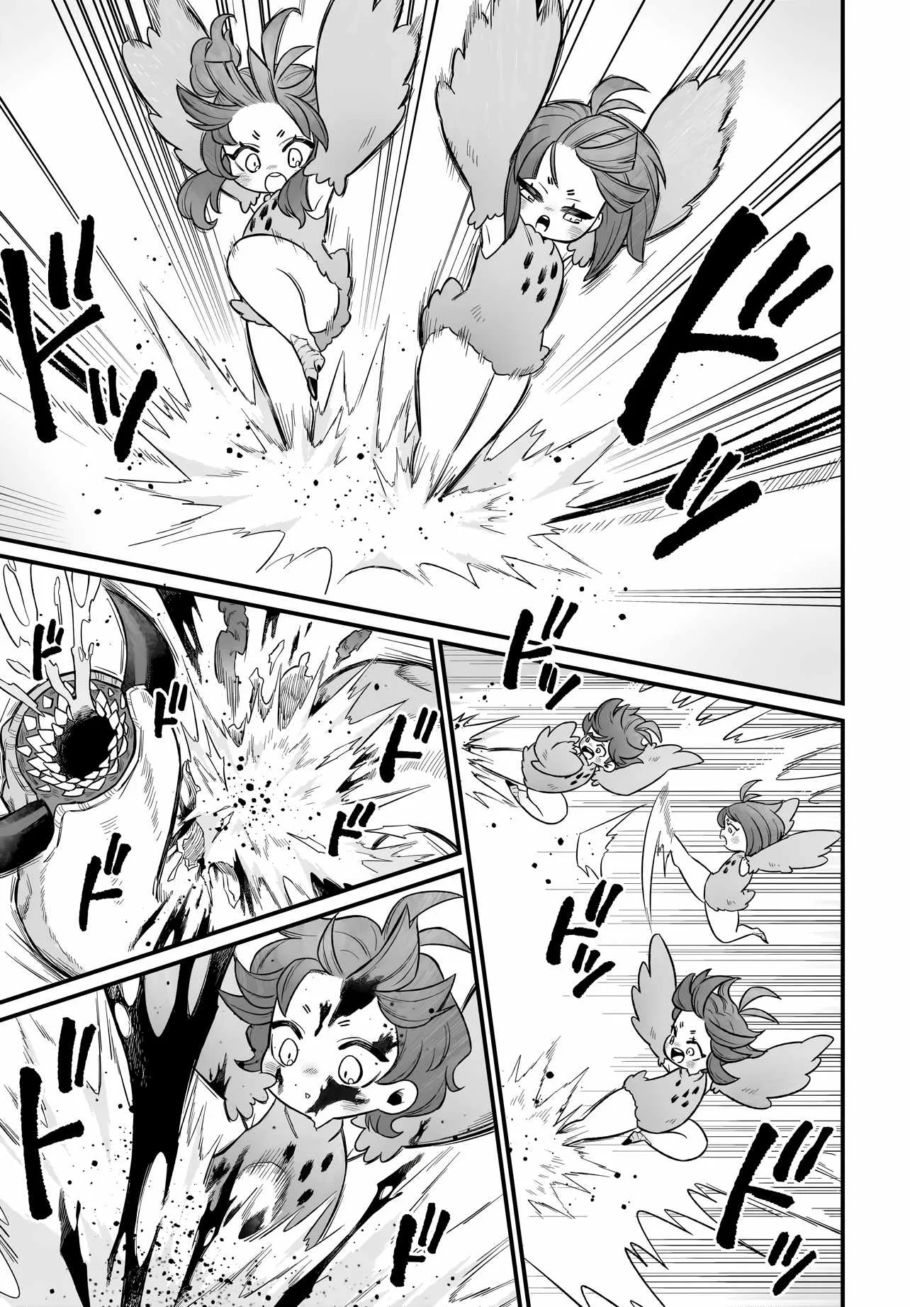 Dachoujuujin no wa Chamecha Musou Aho Kawaii Saikyou Shuzoku no Riidaa ni Narimashita Chapter 2 page 7