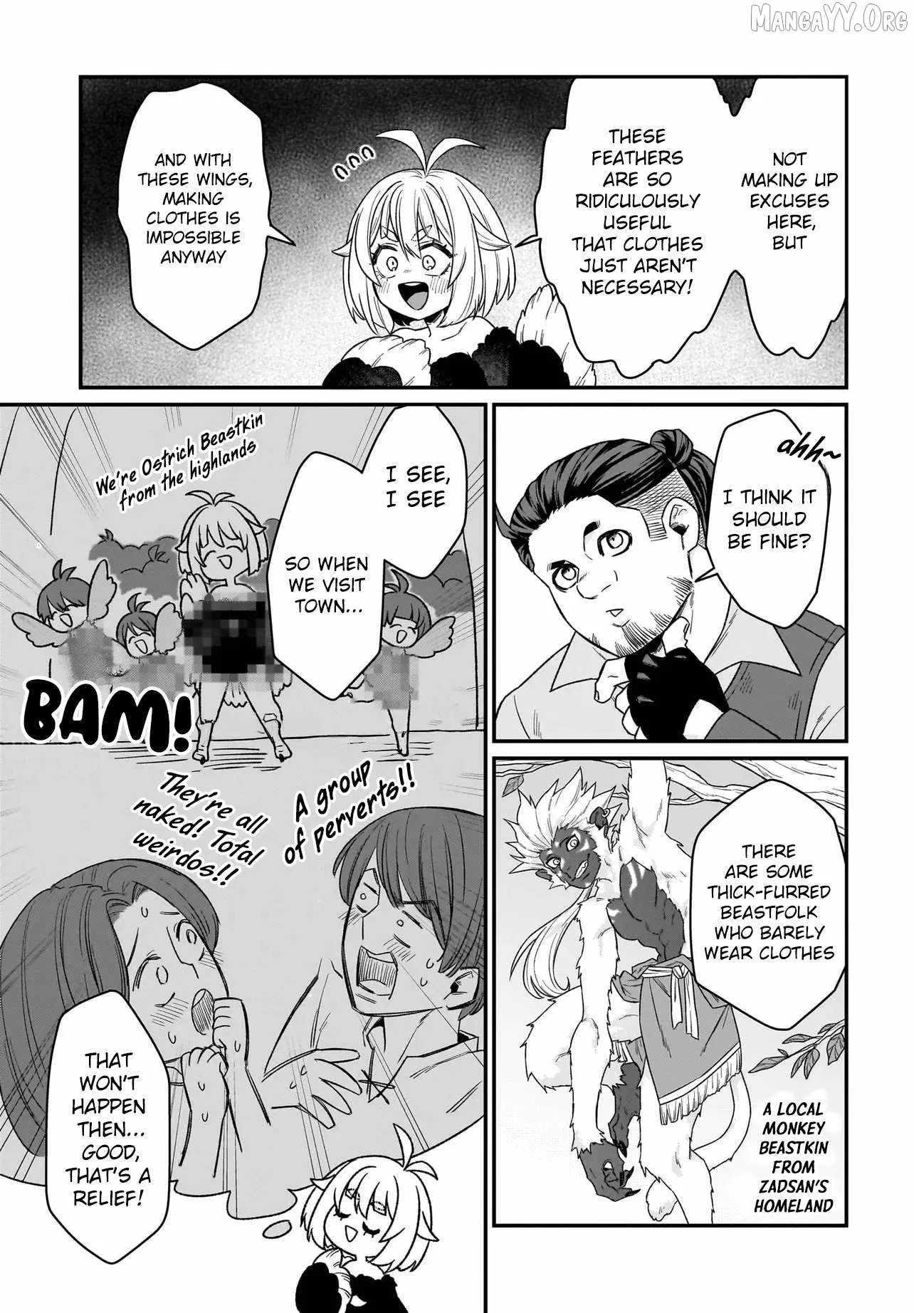 Dachoujuujin no wa Chamecha Musou Aho Kawaii Saikyou Shuzoku no Riidaa ni Narimashita Chapter 4 page 4