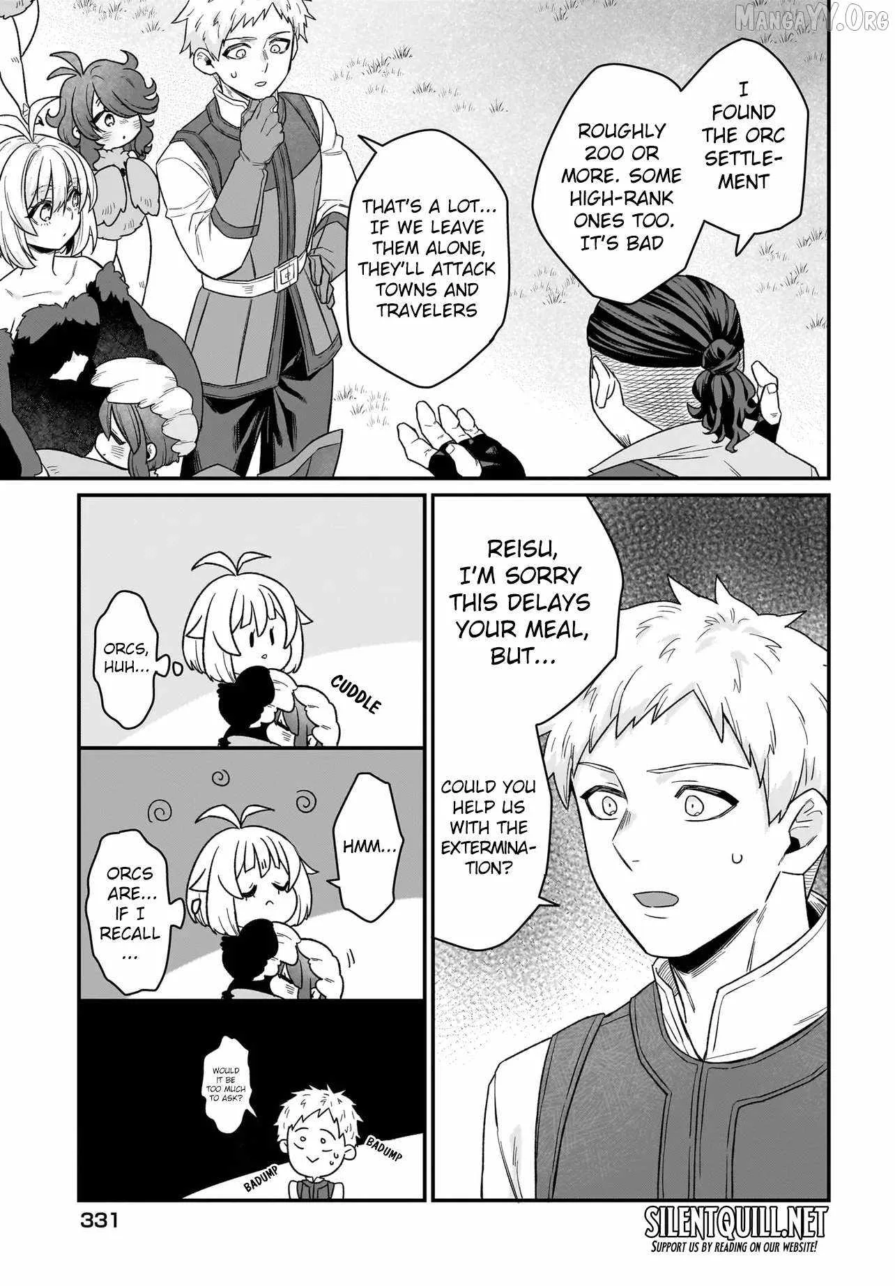 Dachoujuujin no wa Chamecha Musou Aho Kawaii Saikyou Shuzoku no Riidaa ni Narimashita Chapter 4 page 8
