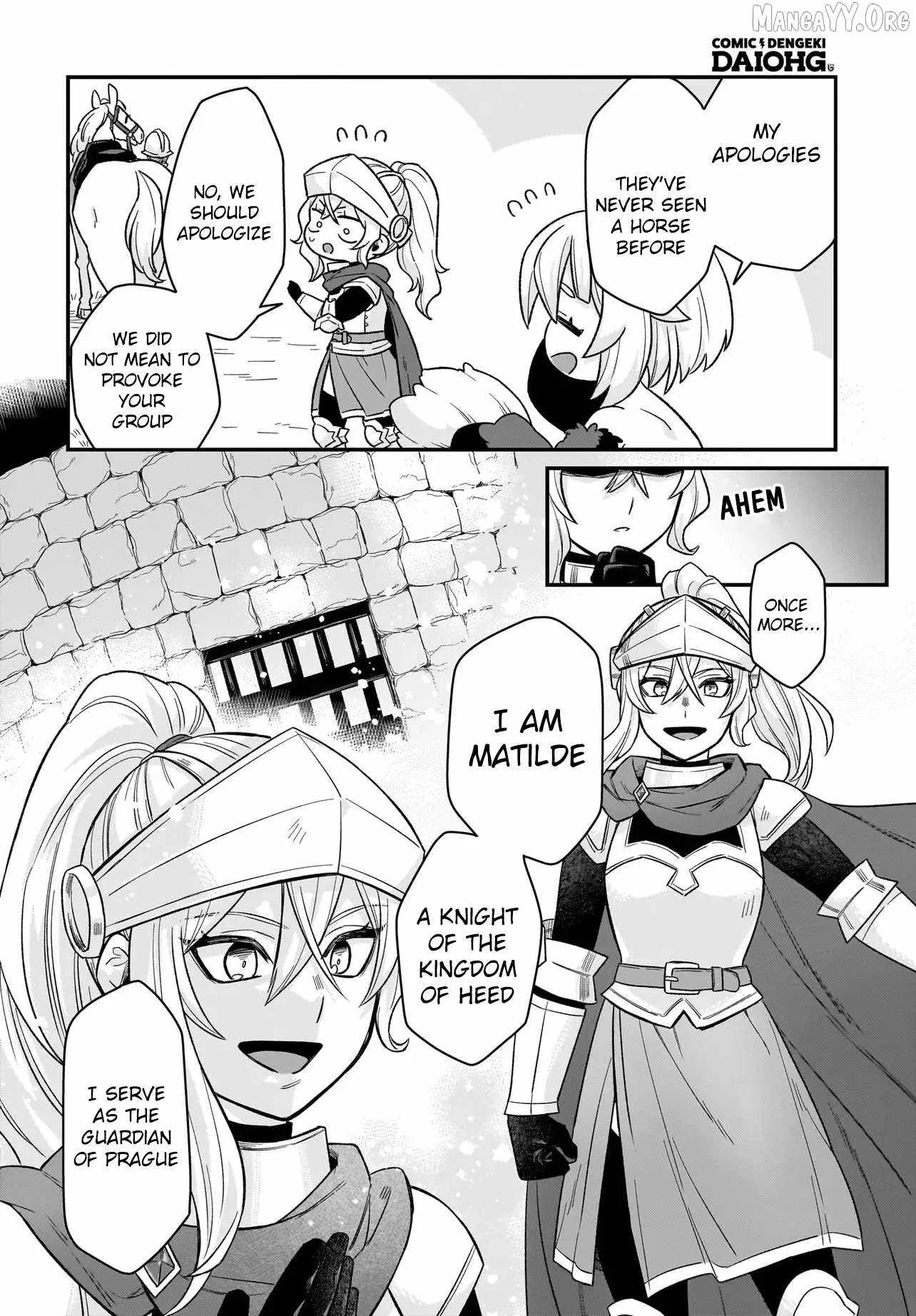 Dachoujuujin no wa Chamecha Musou Aho Kawaii Saikyou Shuzoku no Riidaa ni Narimashita Chapter 4 page 23