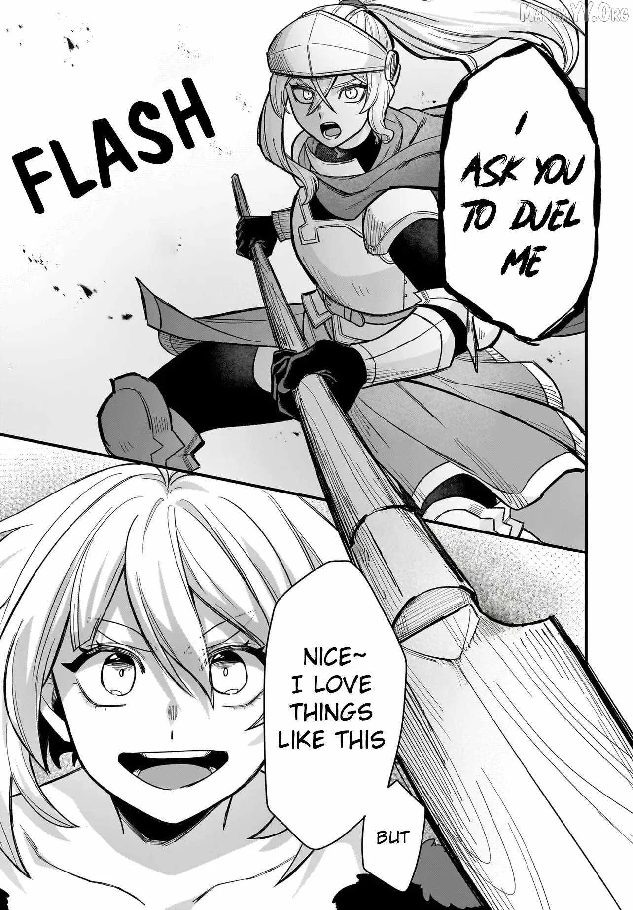 Dachoujuujin no wa Chamecha Musou Aho Kawaii Saikyou Shuzoku no Riidaa ni Narimashita Chapter 4 page 28