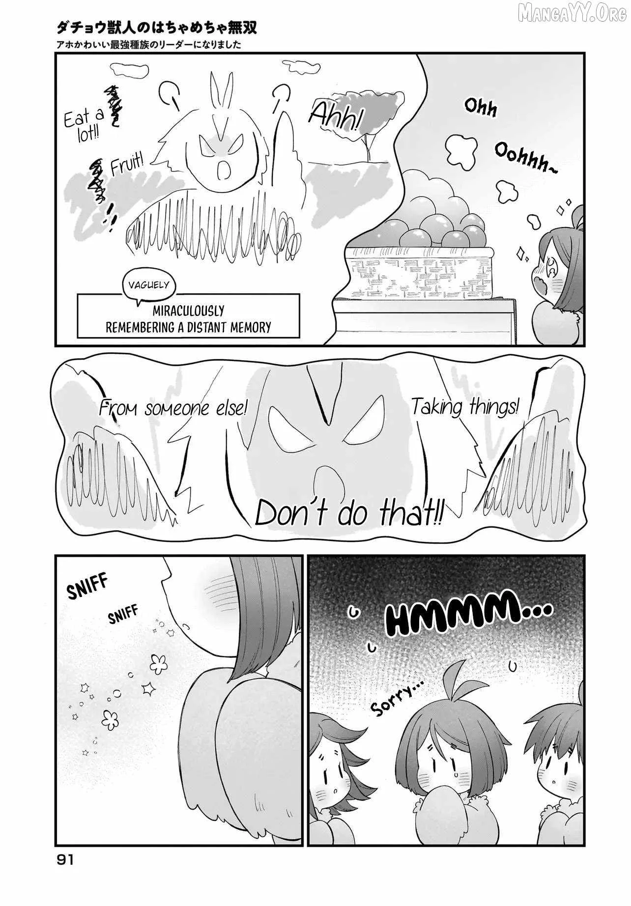 Dachoujuujin no wa Chamecha Musou Aho Kawaii Saikyou Shuzoku no Riidaa ni Narimashita Chapter 6 page 22