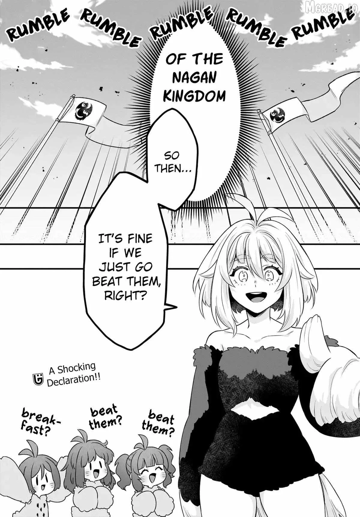 Dachoujuujin no wa Chamecha Musou Aho Kawaii Saikyou Shuzoku no Riidaa ni Narimashita Chapter 10 page 29