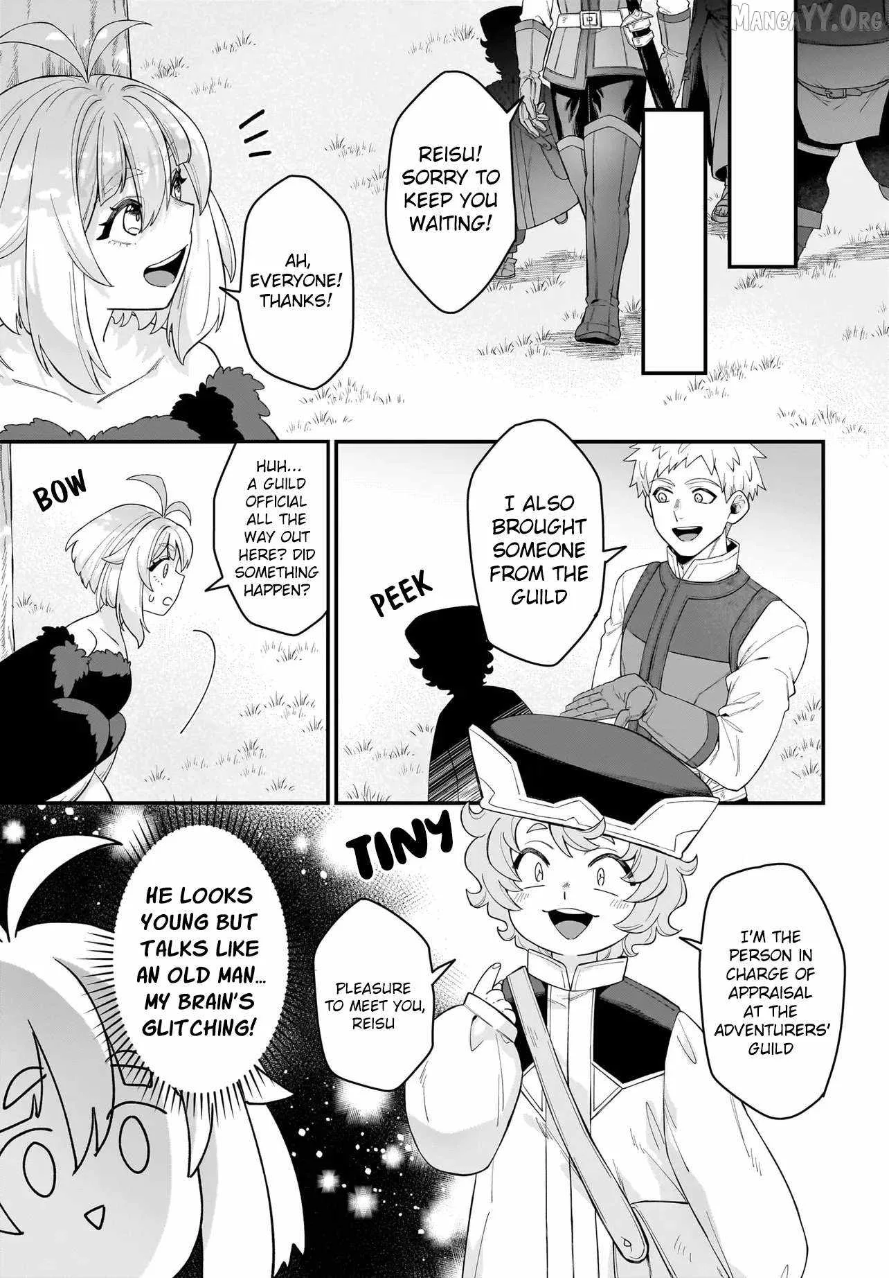 Dachoujuujin no wa Chamecha Musou Aho Kawaii Saikyou Shuzoku no Riidaa ni Narimashita Chapter 7 page 12
