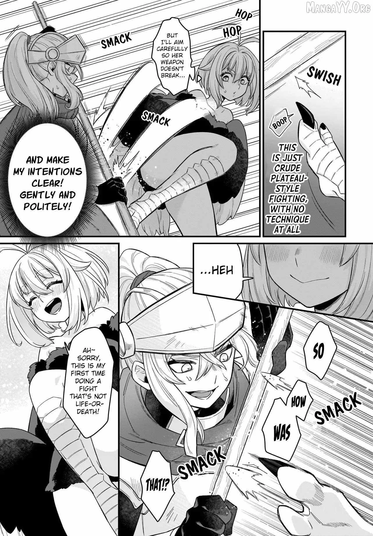 Dachoujuujin no wa Chamecha Musou Aho Kawaii Saikyou Shuzoku no Riidaa ni Narimashita Chapter 5 page 12