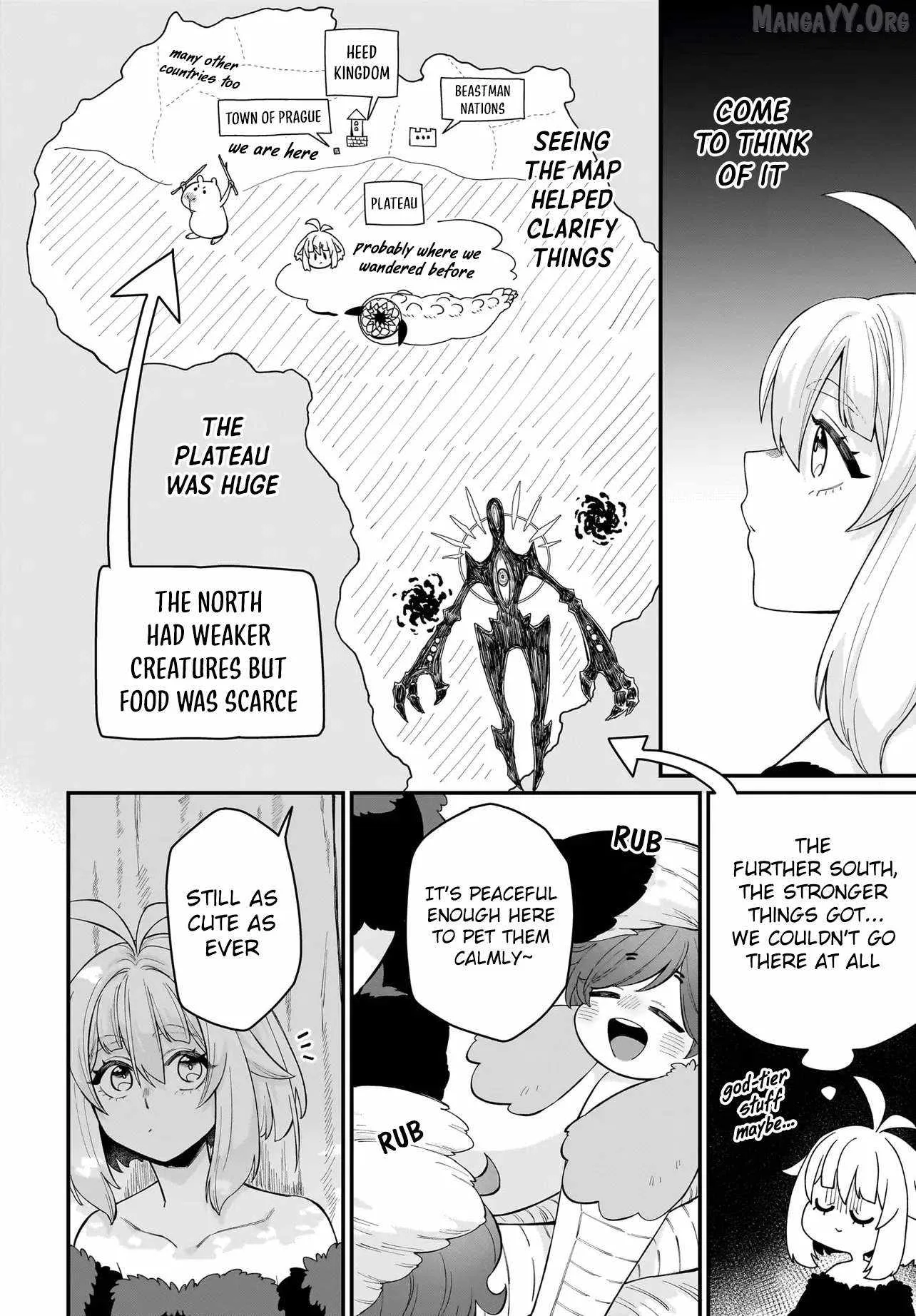 Dachoujuujin no wa Chamecha Musou Aho Kawaii Saikyou Shuzoku no Riidaa ni Narimashita Chapter 7 page 21
