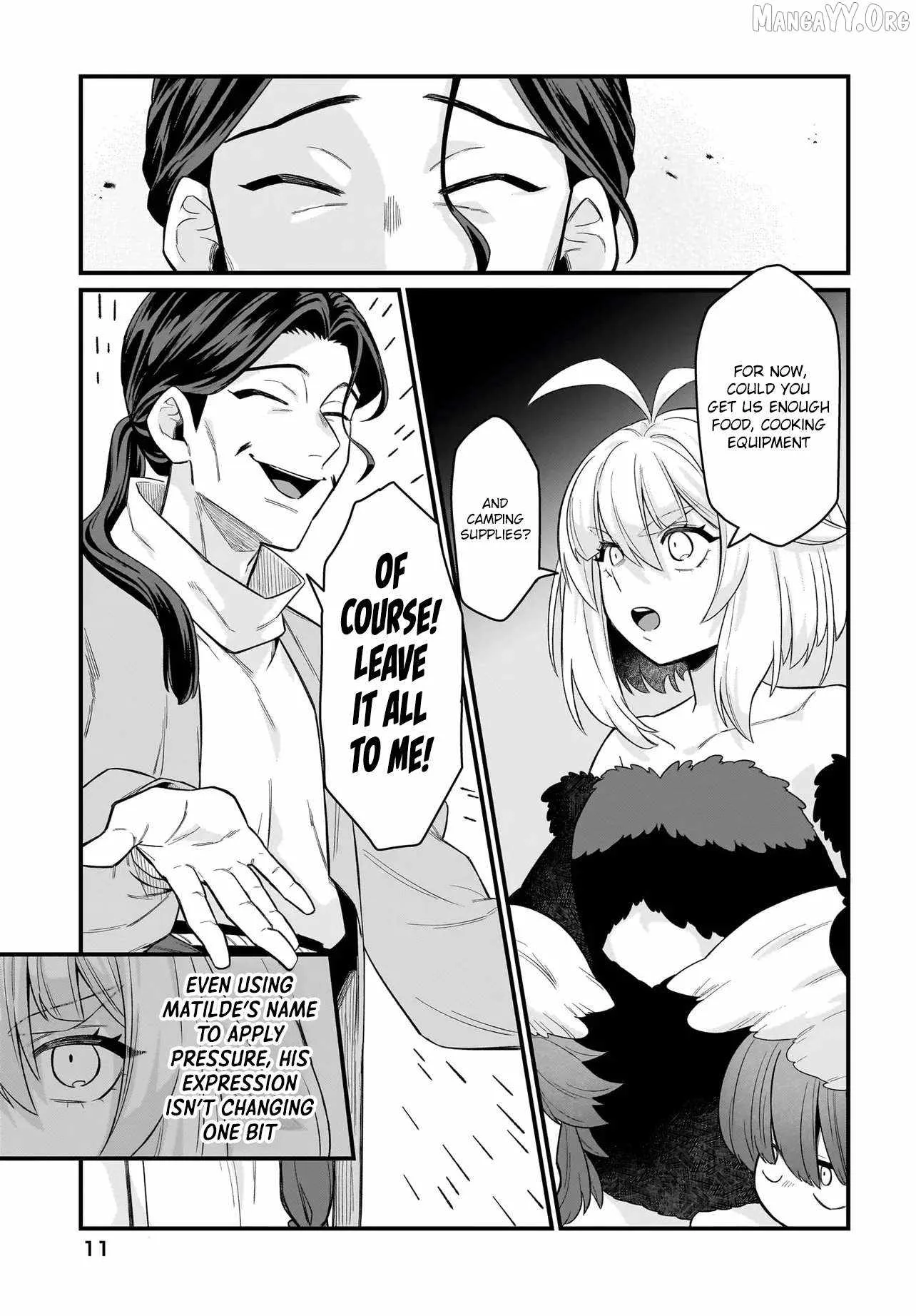 Dachoujuujin no wa Chamecha Musou Aho Kawaii Saikyou Shuzoku no Riidaa ni Narimashita Chapter 8 page 10