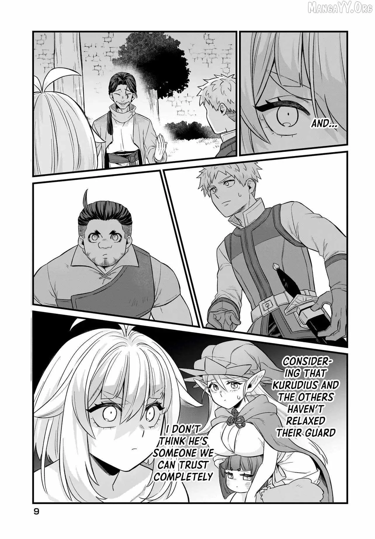Dachoujuujin no wa Chamecha Musou Aho Kawaii Saikyou Shuzoku no Riidaa ni Narimashita Chapter 8 page 8